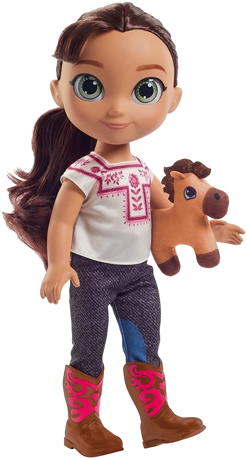 Mattel Dreamworks Spirit GXF93 Lucky panenka s poníkem 35 cm