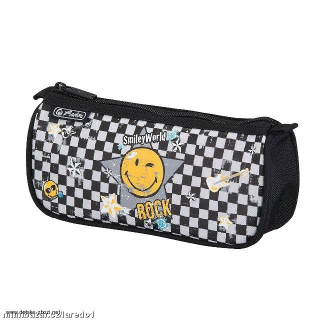Herlitz penál 11228251 Rock Smiley 21 cm